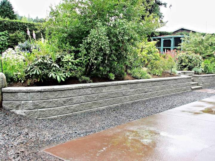 Muret de jardin maçonné Tonnay-Boutonne